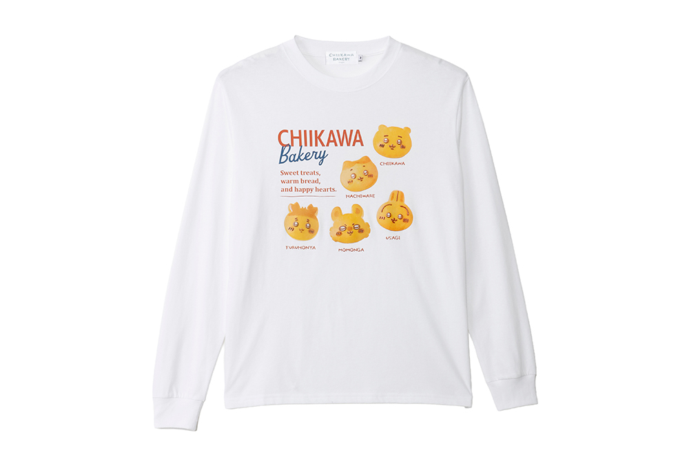 長袖Tシャツ メニュー ホワイト