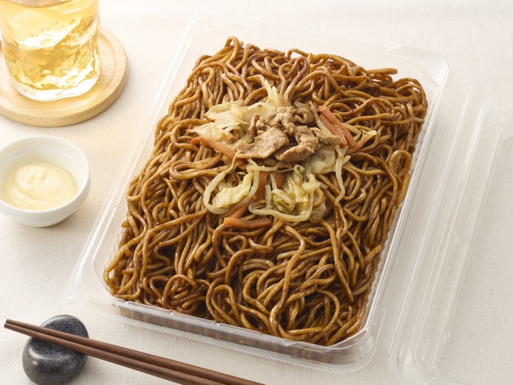 大盛 ソース焼そば(からしマヨ付) 【麺50%増量】