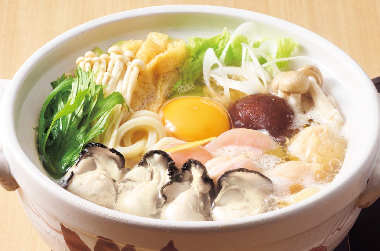 牡蠣入り鍋焼きうどん(単品)