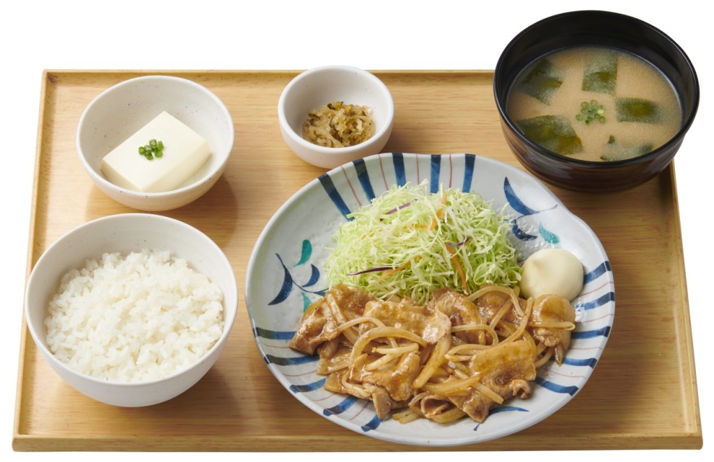 しょうが焼定食　890円