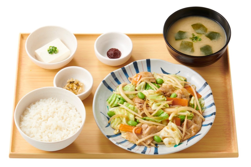 肉野菜炒め定食　990円