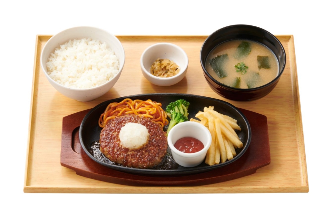 和風おろしハンバーグ定食　990円