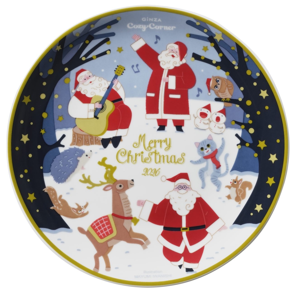 数量限定　オリジナルクリスマスケーキ皿