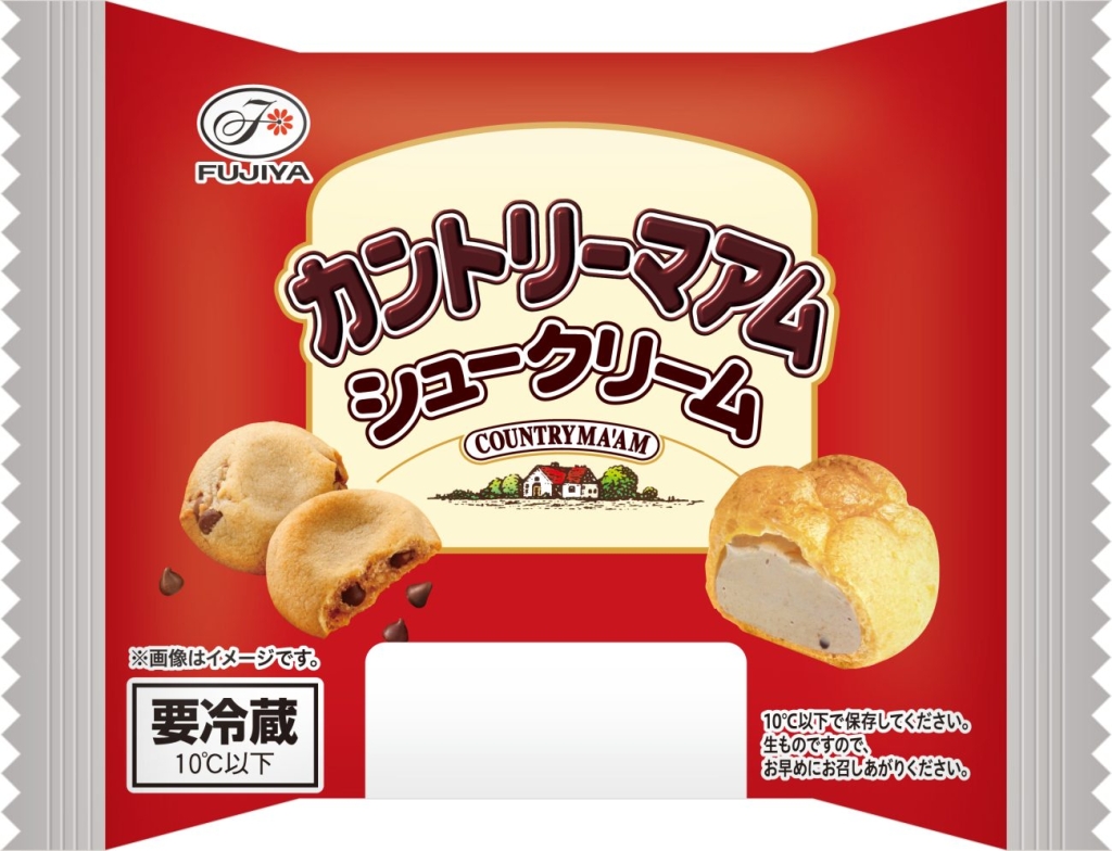 「カントリーマアムシュークリーム」パッケージ