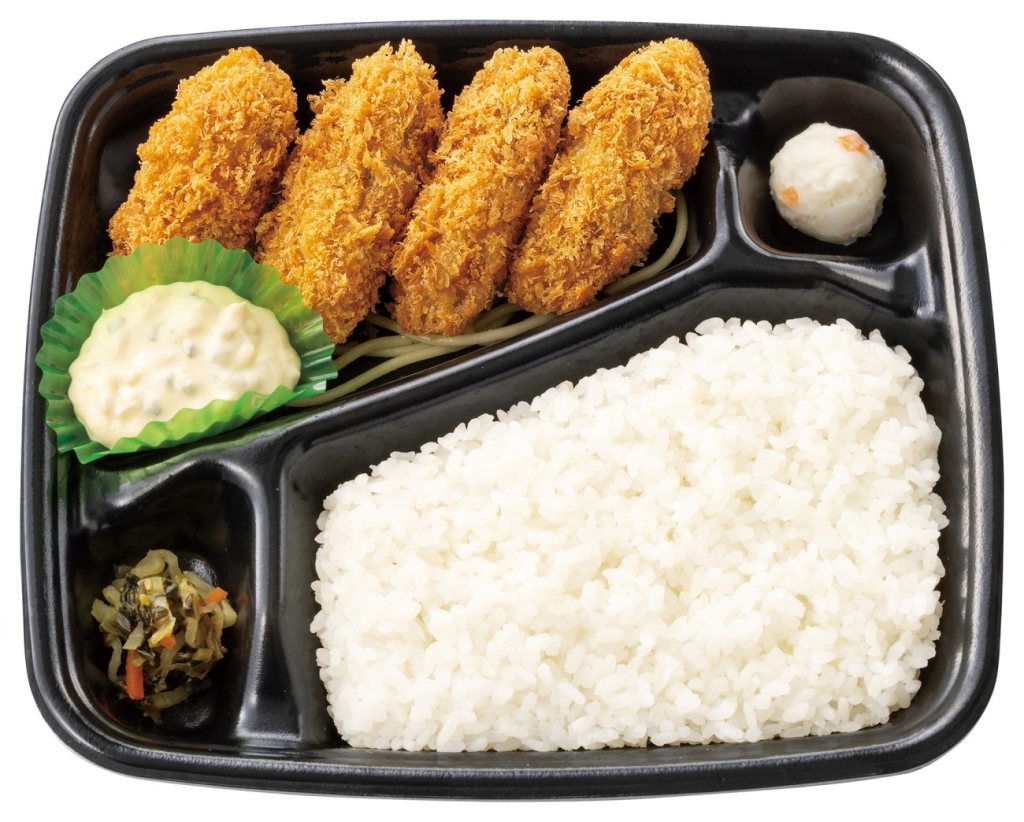 4コ入りカキフライ弁当
