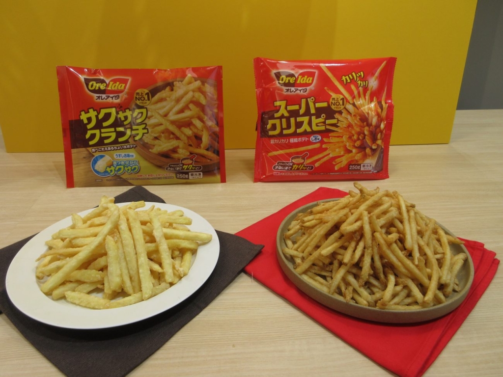 「サクサククランチ」と「スーパークリスピー」