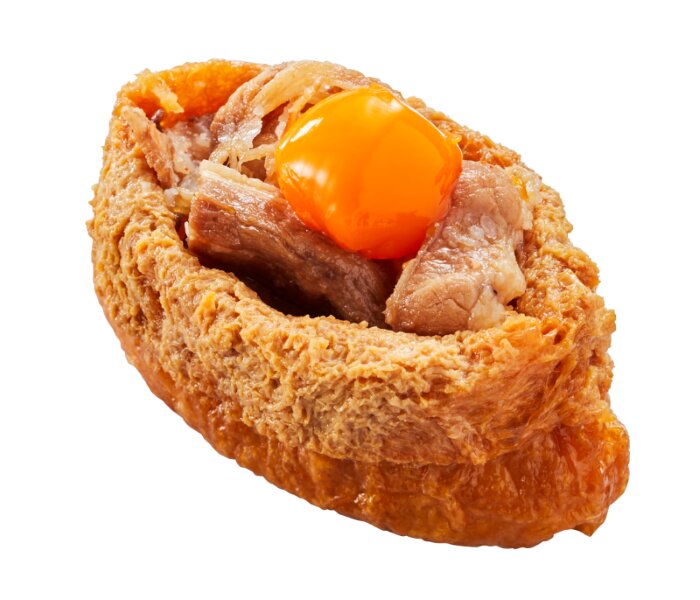 初登場『月見牛肉いなり』一貫税込190円～