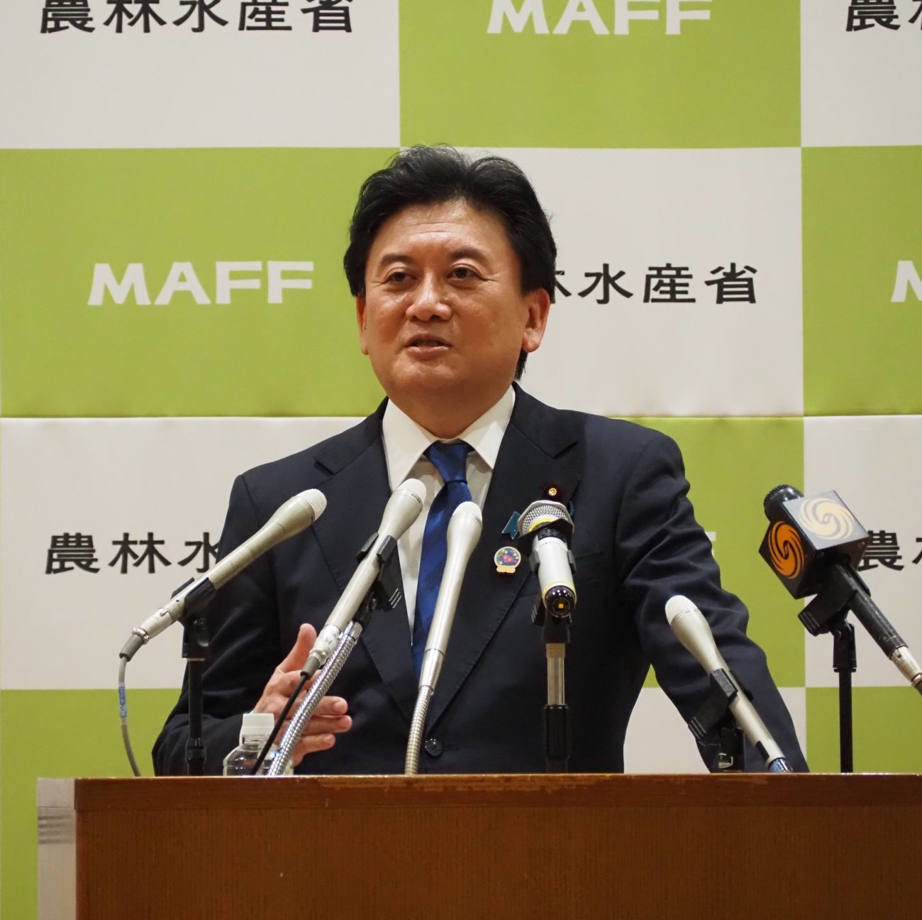 第76代農林水産大臣に武部新氏が就任