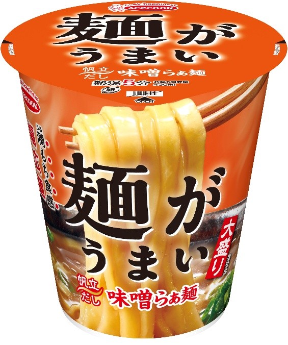 「麺がうまい 味噌らぁ麺 大盛り」