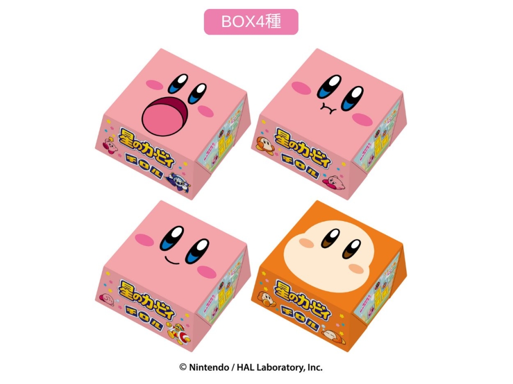 「星のカービィチロルチョコBOX」、4種のデザインを展開