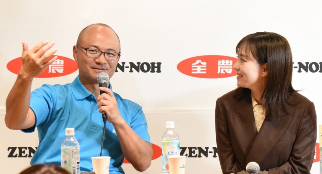 星敬介氏と石川佳純さん