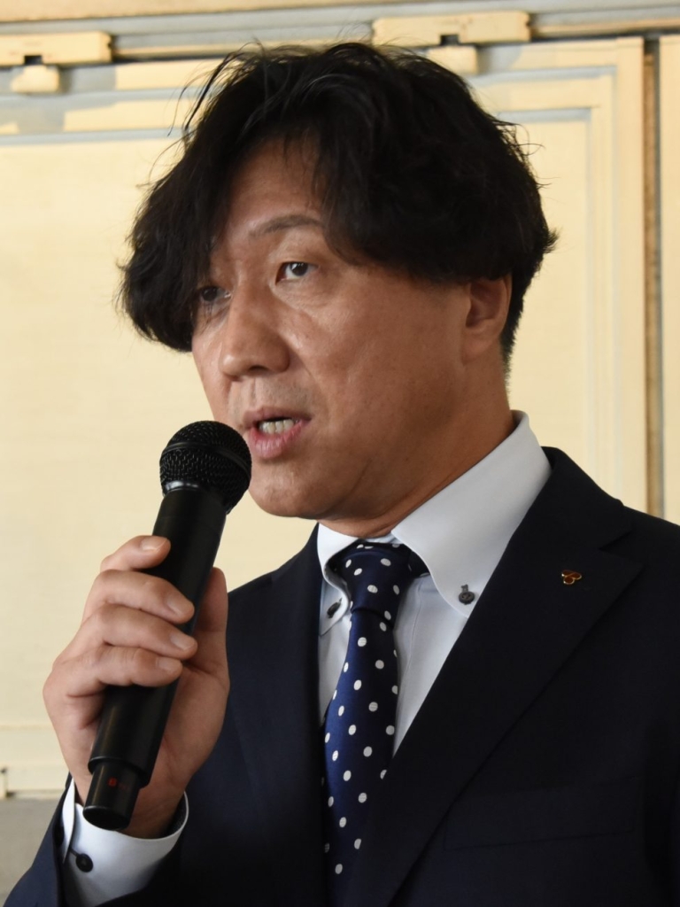 執行役員ソリューション本部長の岡本正範氏