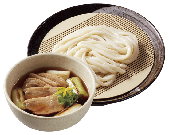 鴨せいろうどん（つけだし：温、麺：冷）