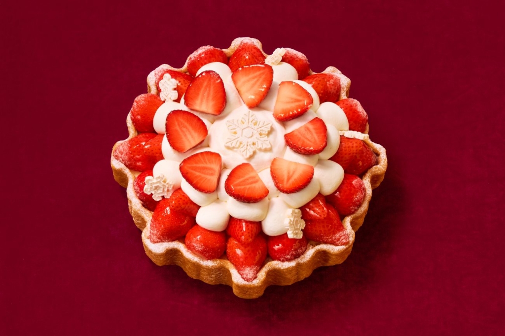 【新作】〜タルトエクラ〜 クリスマスのショートケーキタルト 7～8人用:17,820円