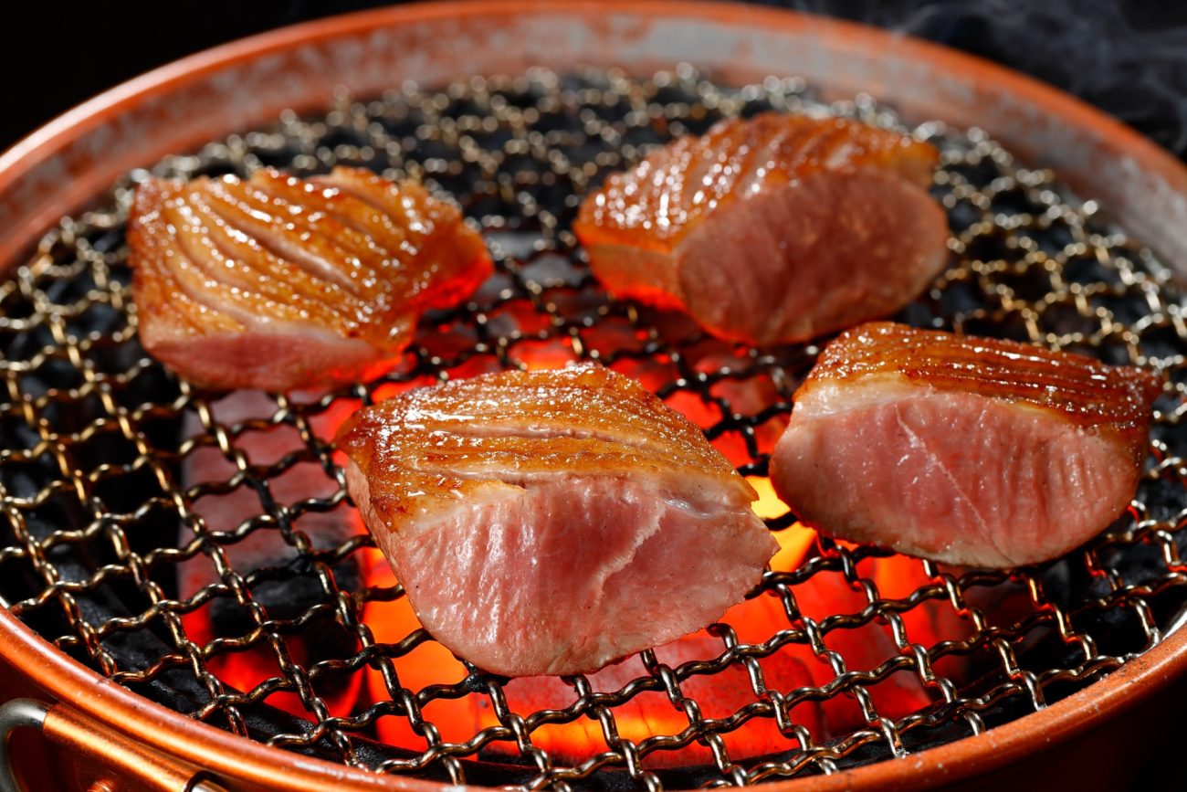 「鴨の王様ステーキ」