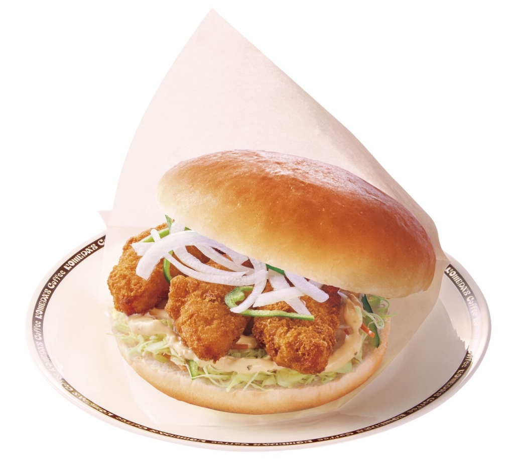 秋鮭バーガー