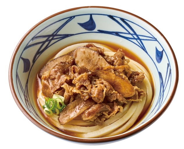 肉ごぼうぶっかけうどん