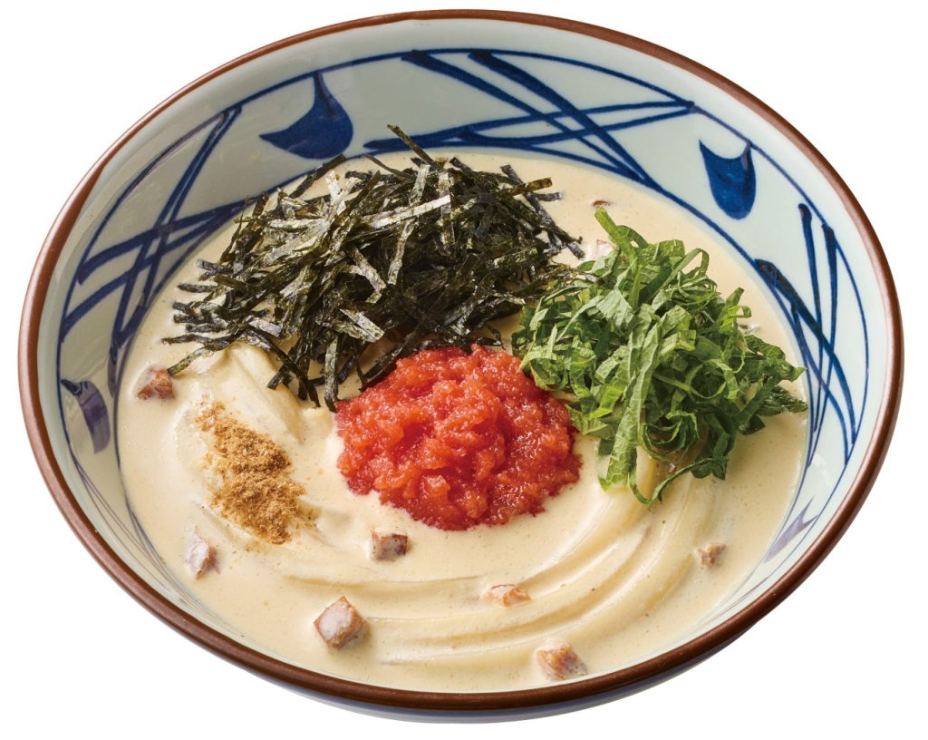 明太クリームうどん（温）