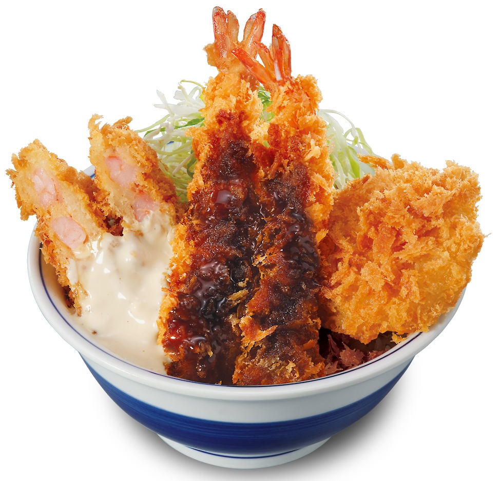 海老トリプル丼