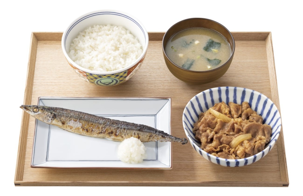 牛さんま定食