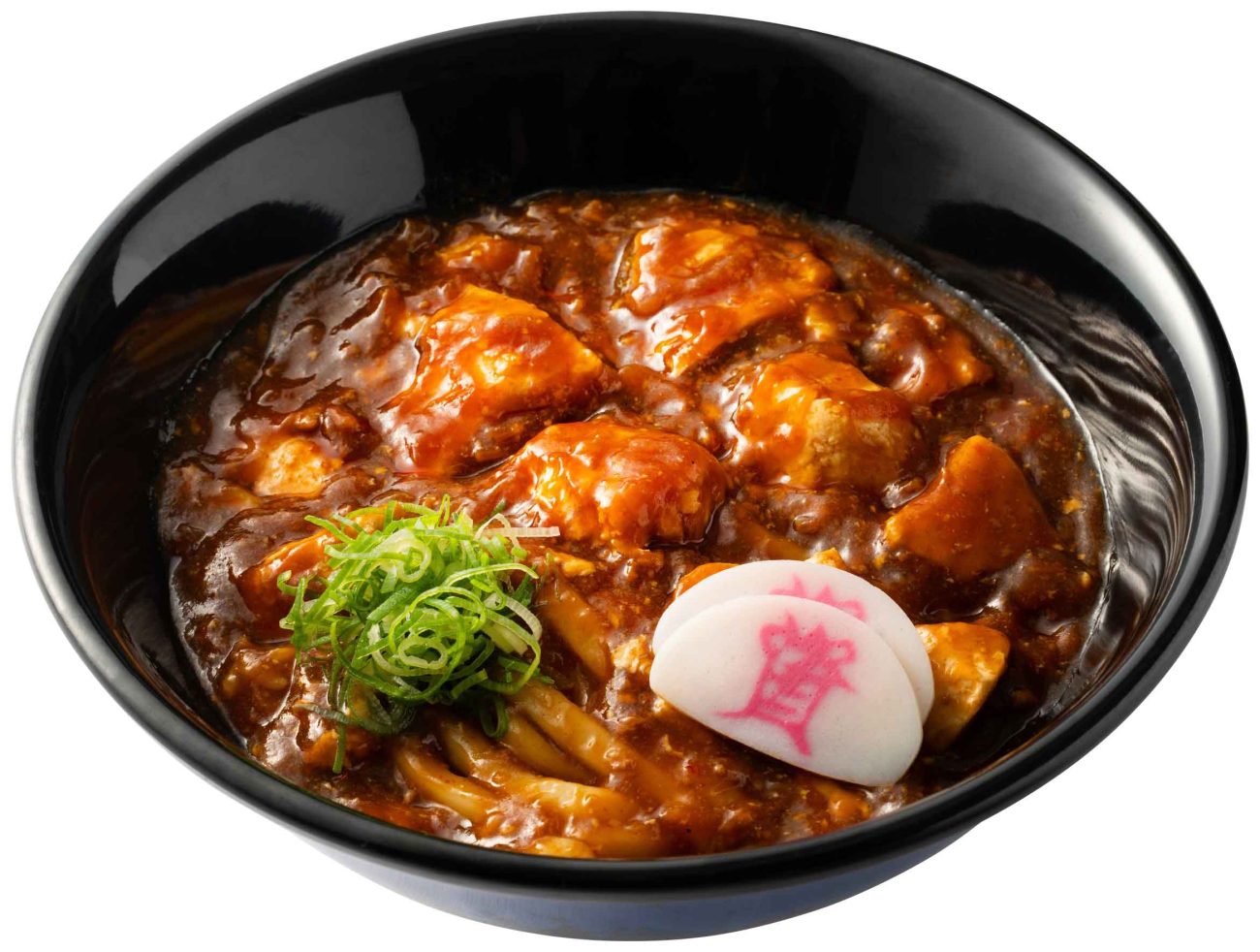 麻婆ぶっかけうどん