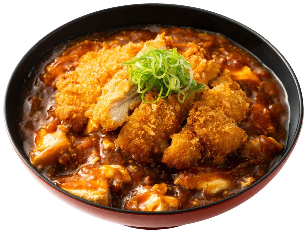 チキンカツ麻婆丼