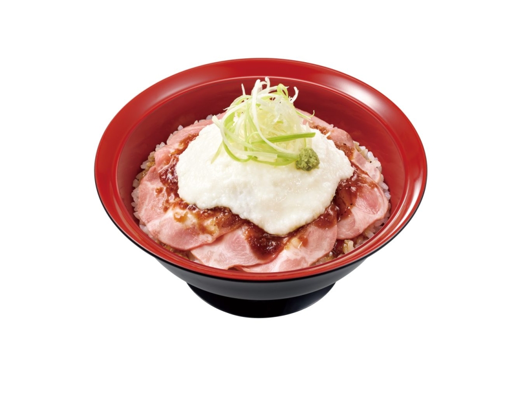 山かけローストポーク丼