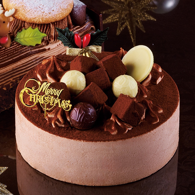 Xmasパリパリチョコデコレーション 17cm