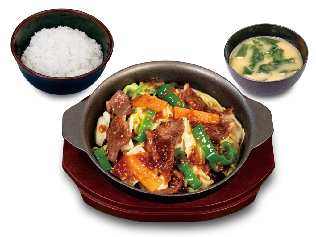 松のや「ジンギスカン定食」