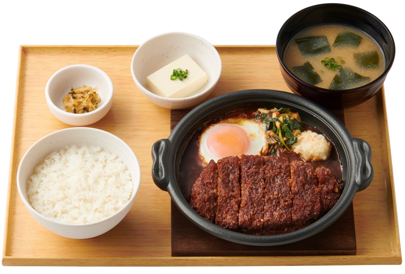 味噌かつ煮定食