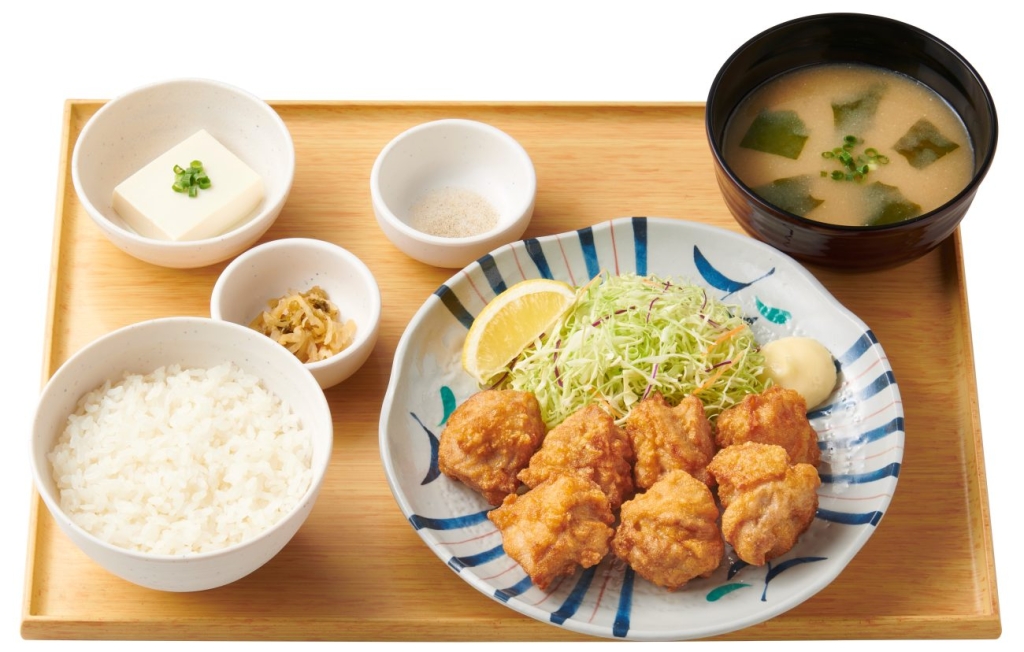 から揚げ定食