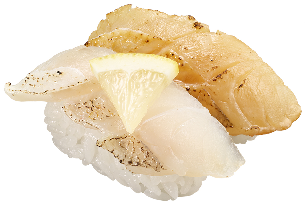 甘鯛の炙り食べ比べ