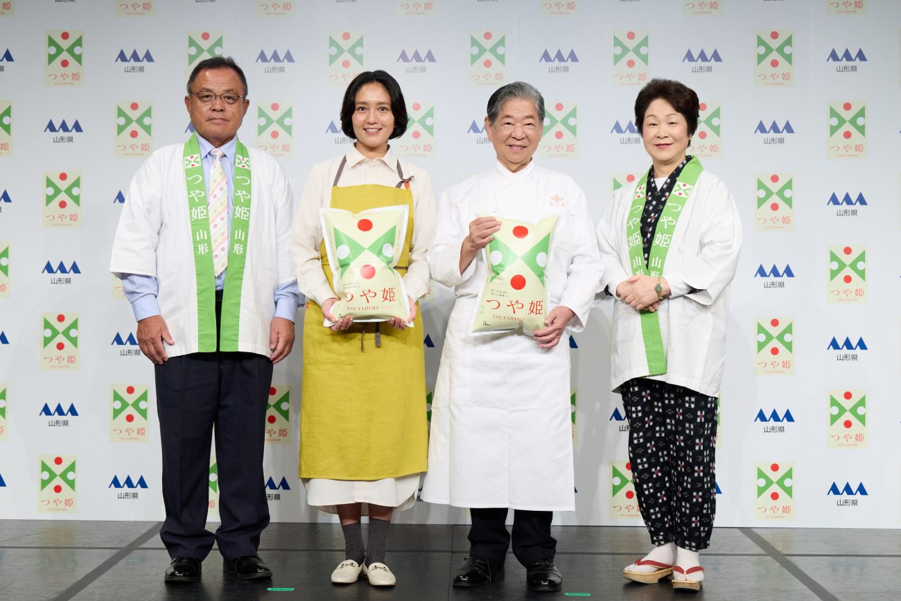 「つや姫」新CM発表会
