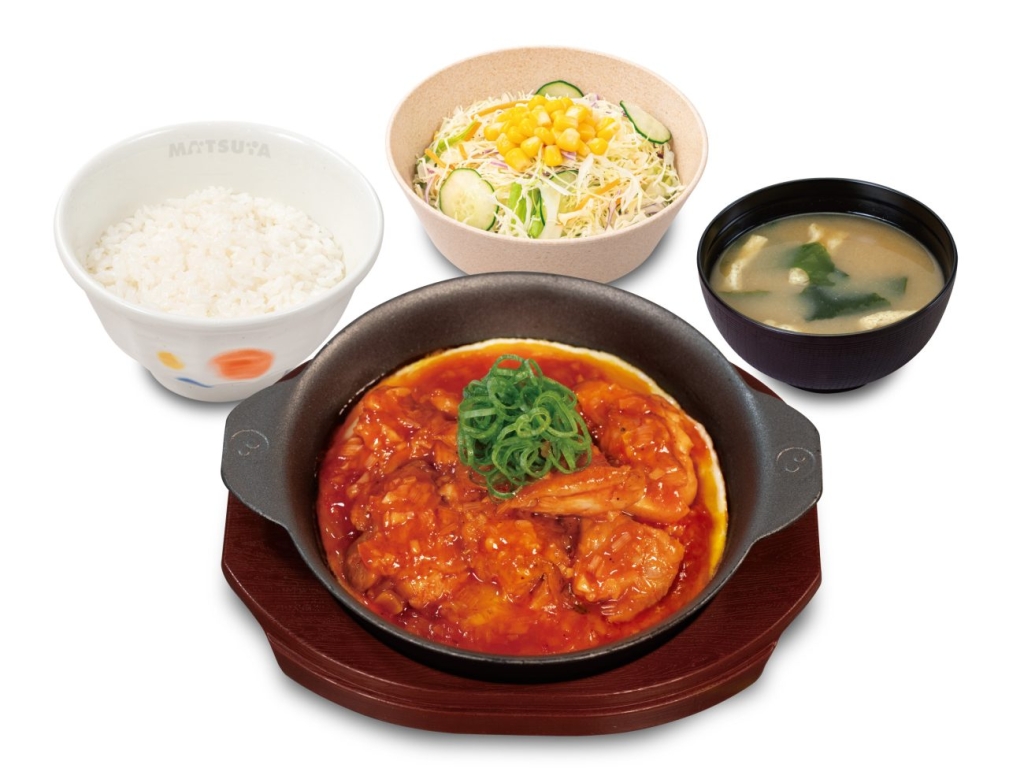 ごろチキチリソース定食