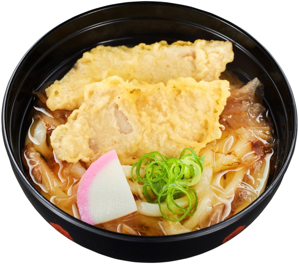 まぐろ節香る まぐろ天うどん