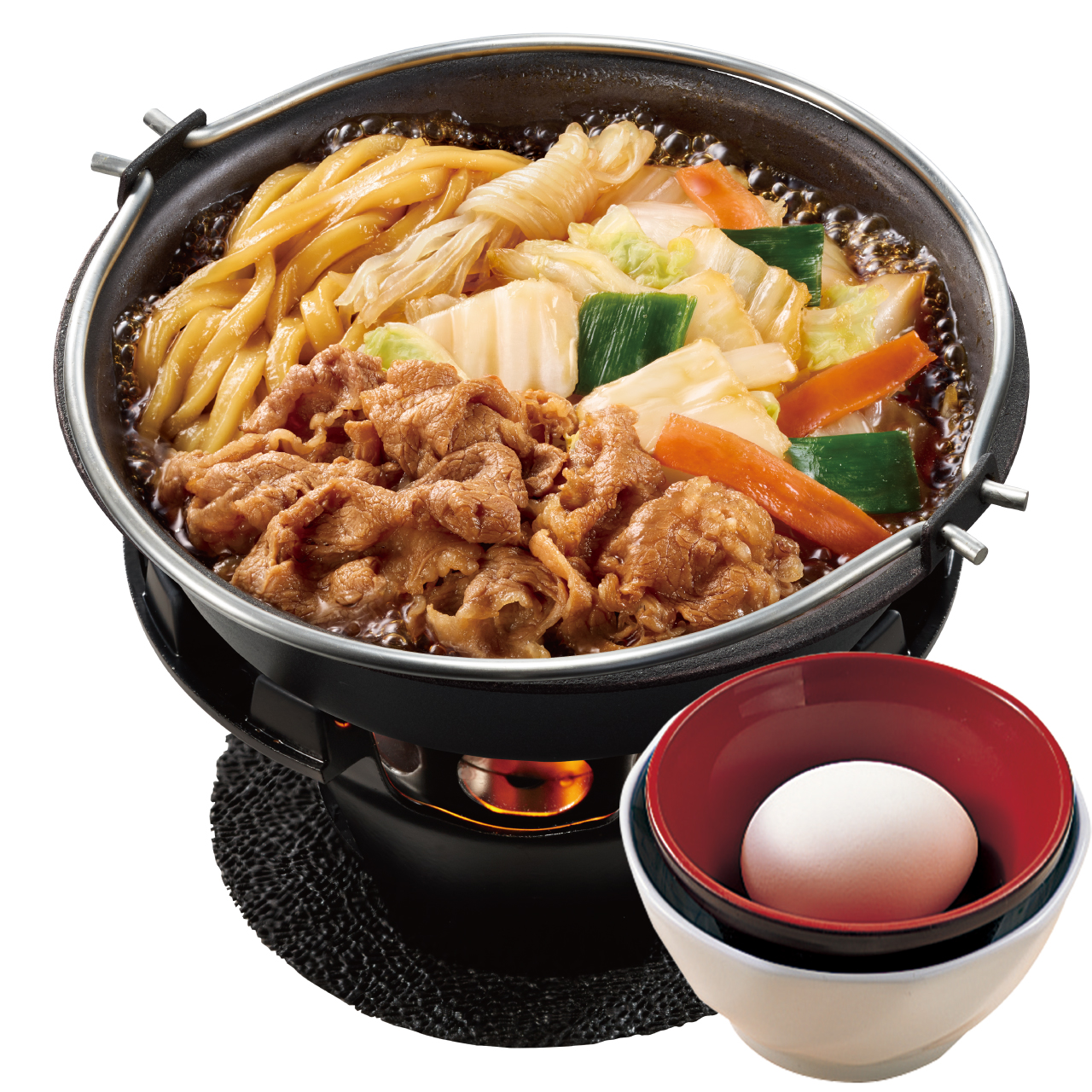 牛すき鍋 単品（たまご1個）