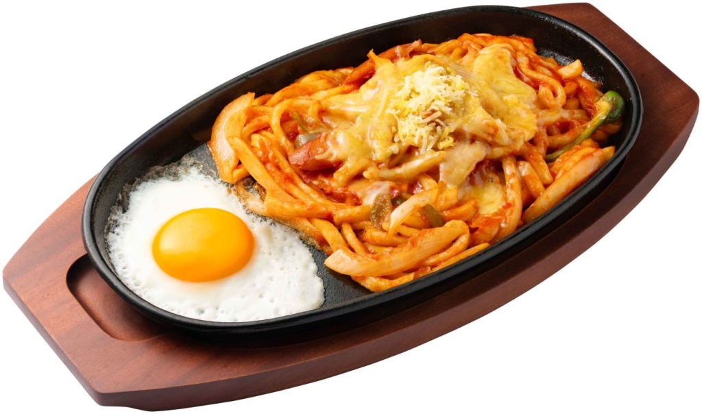 チーズナポリタンうどん