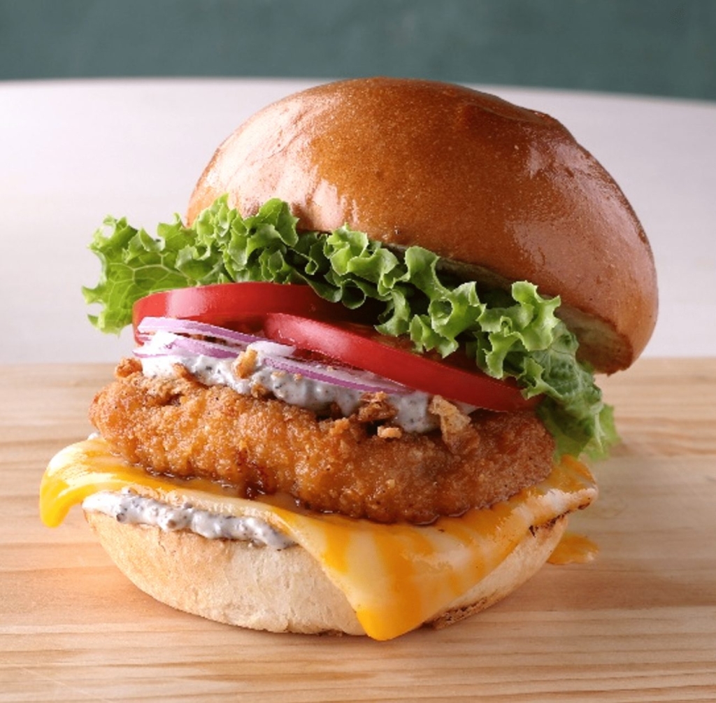 トリュフ コルビージャック チキンバーガー