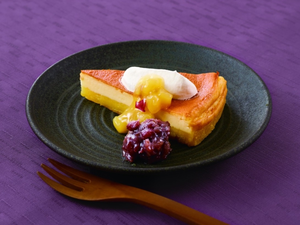 お芋のチーズケーキ