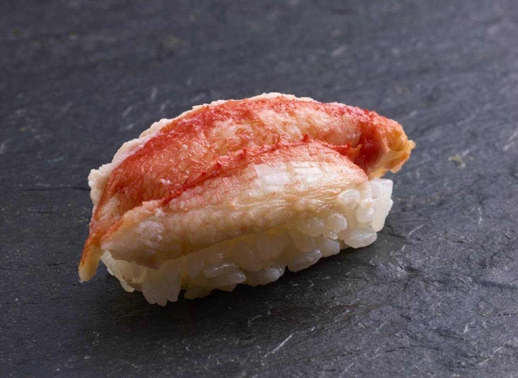 「本ずわいがに握り」