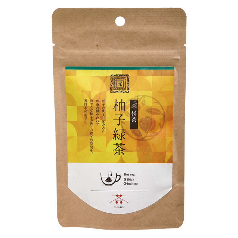 紀ノ国屋 柚子緑茶 税込540円