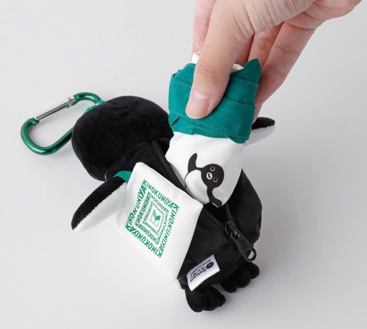 Suicaのペンギンマスコットバッグ グリーン