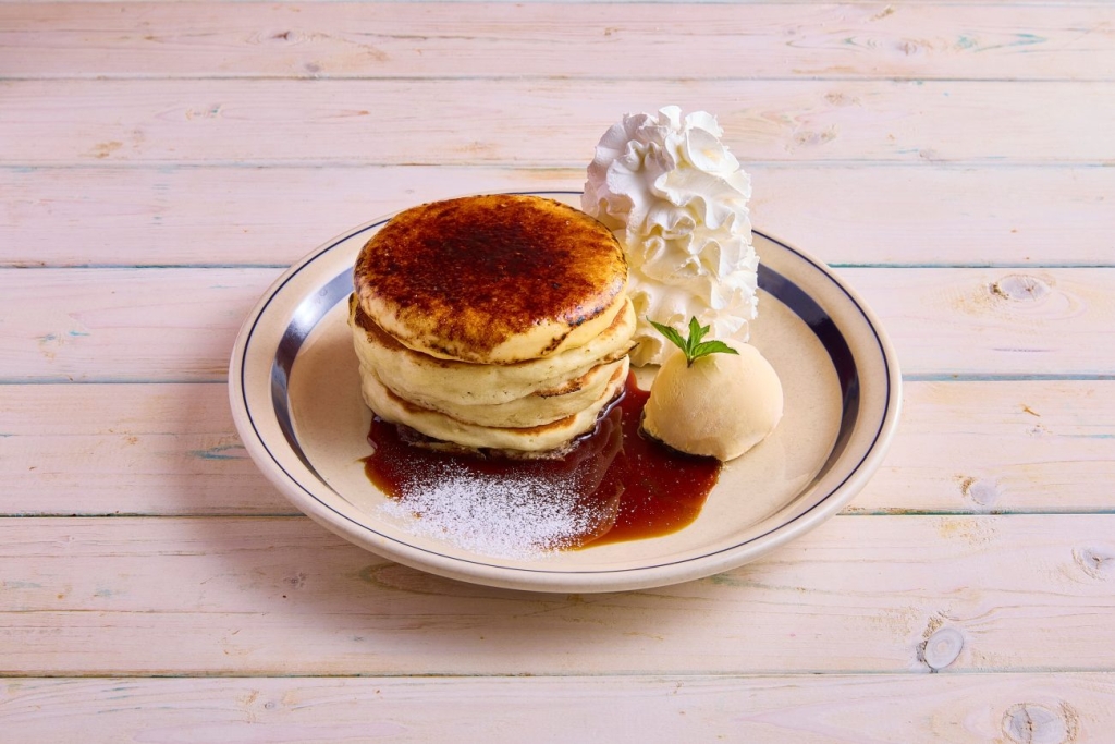 『クラシックブリュレパンケーキ』