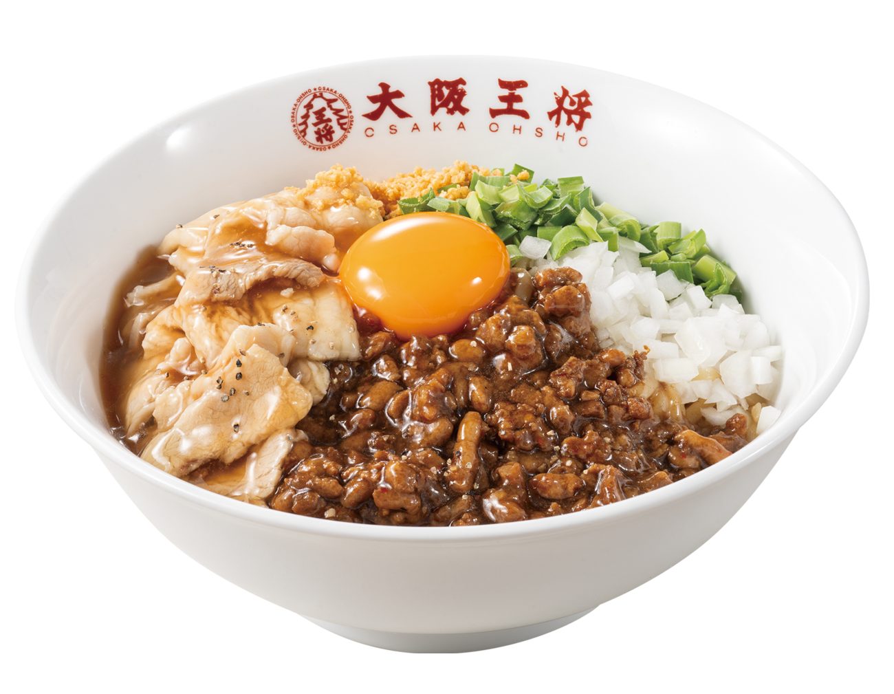 悪魔の肉雪崩！禁断のWポークまぜそば（追い飯付き）