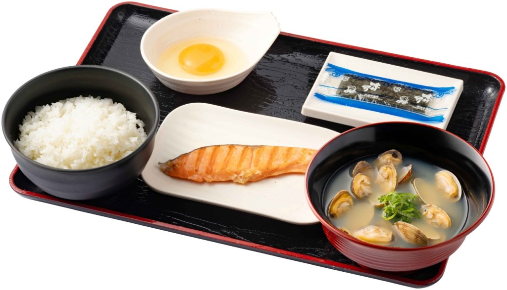 鮭貝汁定食