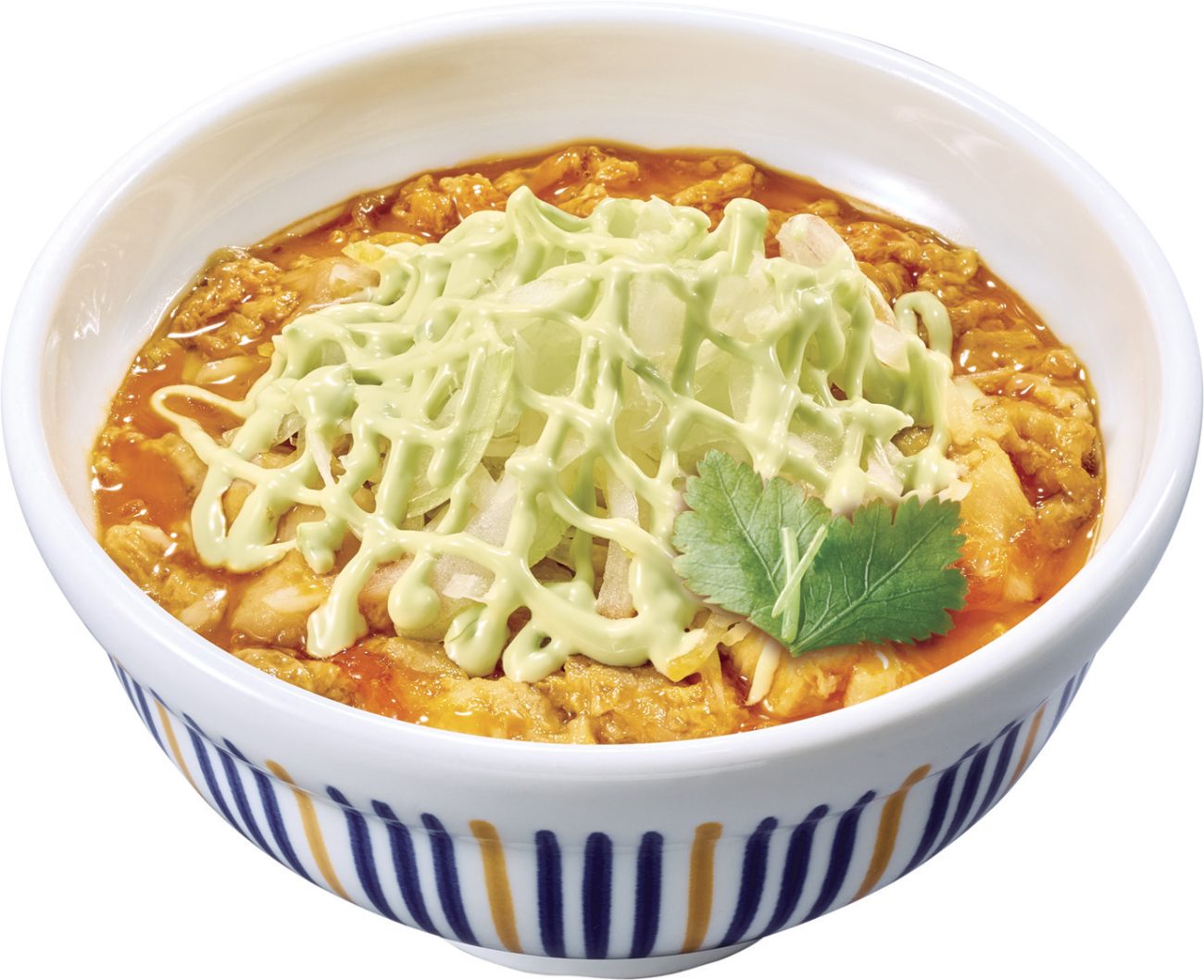 なか卯「わさびマヨ親子丼」
