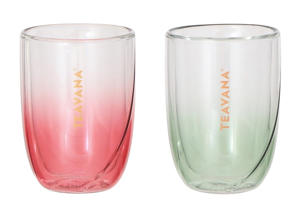 TEAVANA® ダブルウォールグラスリーフ レッド/グリーン296mlTEAVANA® ダブルウォールグラスリーフ レッド/グリーン296ml