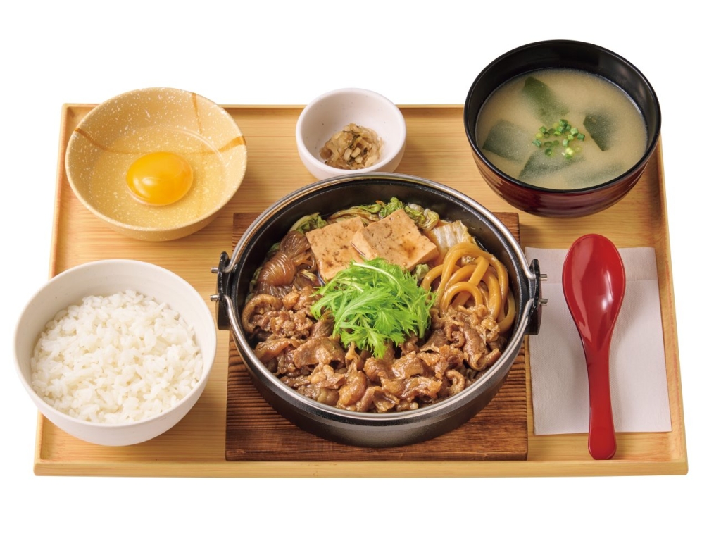 【お肉2倍】すき焼き定食　1,650円