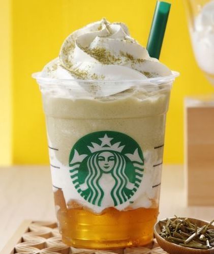 7月19日まで限定の「加賀 棒ほうじ茶 フラペチーノ」（スターバックス コーヒージャパン）