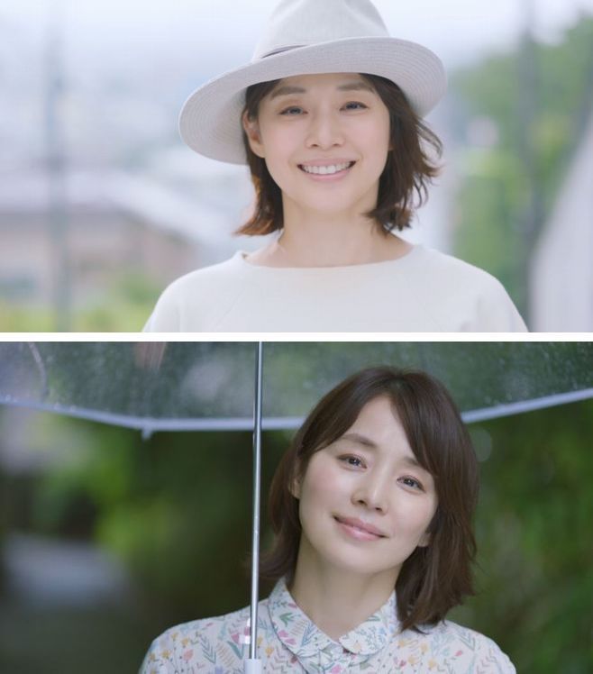 石田ゆり子さんを起用、天候などと連動して展開するWEB動画「晴れた日は」編（上）、「雨と私とあなた」編（下）